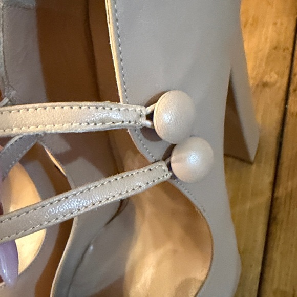 ANDREA WAZEN Double Jeu 165MM Platform Mary Jane Pumps Pink Size 40 - Picture 16 of 16